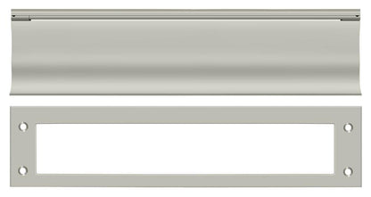 Deltana MS0030U15 Mail Slot; Heavy Duty; Satin Nickel Finish.