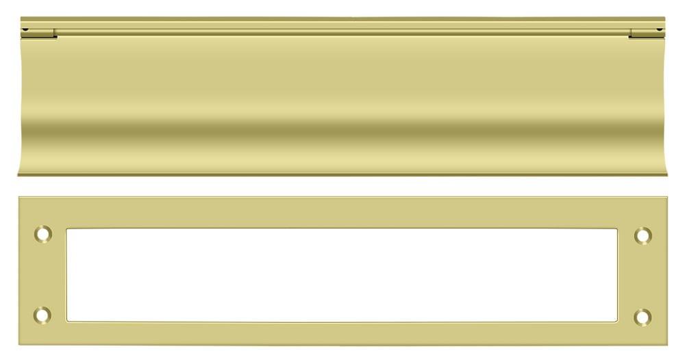 Deltana MS0030U15 Mail Slot; Heavy Duty; Satin Nickel Finish.