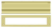 Deltana MS0030U15 Mail Slot; Heavy Duty; Satin Nickel Finish.