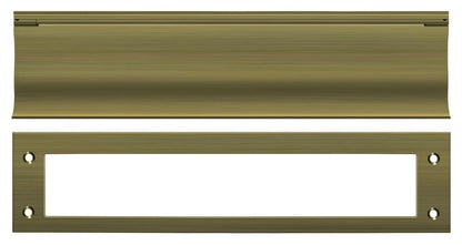 Deltana MS0030U15 Mail Slot; Heavy Duty; Satin Nickel Finish.
