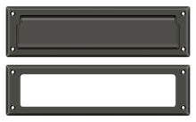 Deltana MS211U10B Mail Slot 13-1/8" with Interior Frame; Oil Rubbed Bronze Finish.