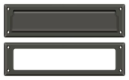 Deltana MS211U10B Mail Slot 13-1/8" with Interior Frame; Oil Rubbed Bronze Finish.