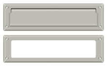 Deltana MS211U15 Mail Slot 13-1/8" with Interior Frame; Satin Nickel Finish.