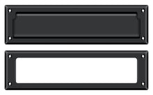 Deltana MS211U19 Mail Slot 13-1/8" with Interior Frame; Black Finish.
