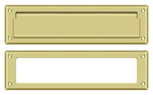 Deltana MS211U15 Mail Slot 13-1/8" with Interior Frame; Satin Nickel Finish.