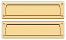 Deltana MS212CR003 Mail Slot 13-1/8" with Interior Flap; Lifetime Brass Finish.
