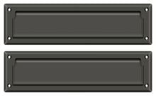 Deltana MS212U10B Mail Slot 13-1/8" with Interior Flap; Oil Rubbed Bronze Finish.