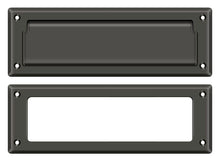 Deltana MS626U10B Mail Slot 8-7/8" with Interior Frame; Oil Rubbed Bronze Finish.