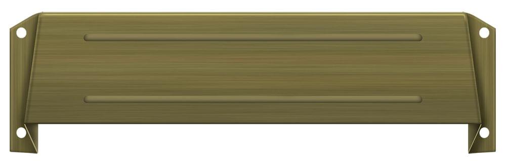 Deltana MSH158U5 Letter Box Hood; Antique Brass Finish.