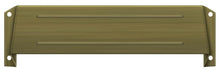 Deltana MSH158U5 Letter Box Hood; Antique Brass Finish.
