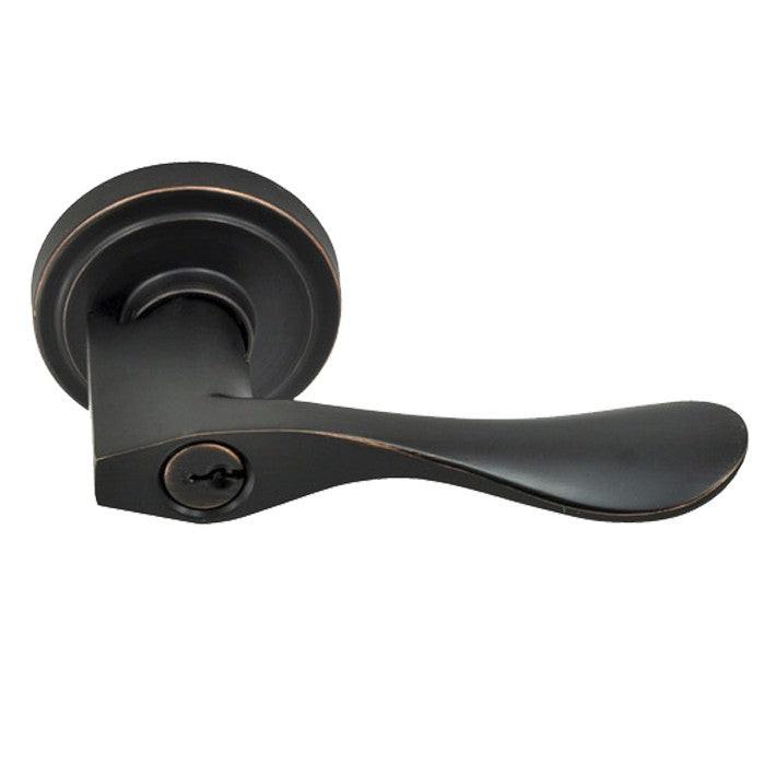 Better Home Products Waterfront Left Hand Keyed Entry Door Lever