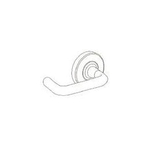 Schlage Commercial ND25D-TLR Tubular Exit Only Door Lever with External Blank Plate