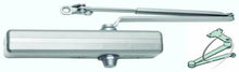LCN 1461EDAALFPC Parallel Arm Adjustable Surface Mounted Extra Duty Arm Door Closer with Thru Bolts and Full Cover 689.