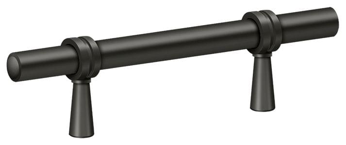 Deltana P310U10B Adjustable Pull 4-3/4"; Oil Rubbed Bronze Finish.