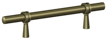 Deltana P311U5 Adjustable Pull 6-1/2"; Antique Brass Finish.