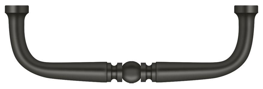 Deltana PCT350U10B Wire Pull; Traditional; 3-1/2"; Oil Rubbed Bronze Finish.
