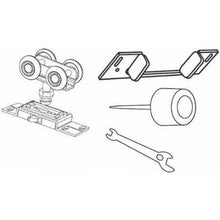 Stanley PD150NHDW Pocket Door Track Hardware Set.