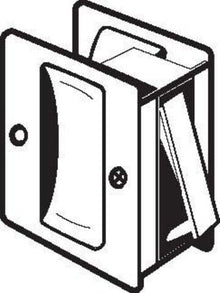 Don-Jo PDL100 Passage Pocket Door Lock.