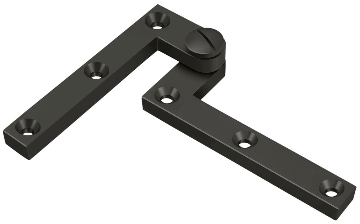 Deltana PH60U10B 4-3/8" x 5/8" x 1-7/8" Hinge; Oil Rubbed Bronze Finish.