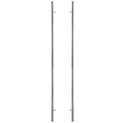 Sure-Loc PL-2RD72 72" Double-Sided Round Long Door Pull