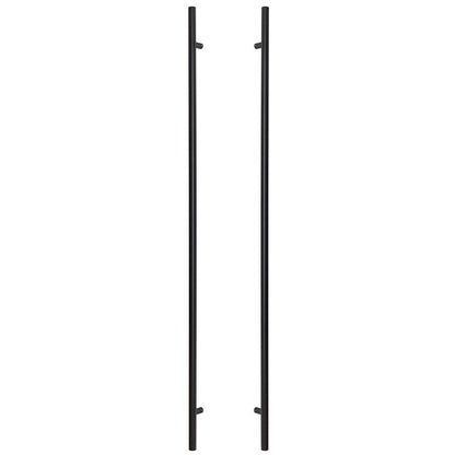 Sure-Loc PL-2RD72 72" Double-Sided Round Long Door Pull