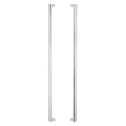 Sure-Loc PL-2SQ48 48" Double-Sided Square Long Door Pull