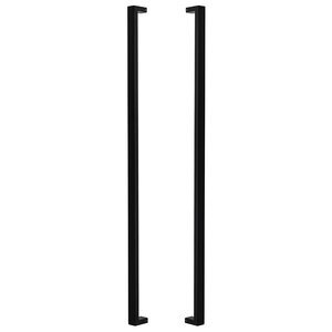 Sure-Loc PL-2SQ72 72" Double-Sided Square Long Door Pull