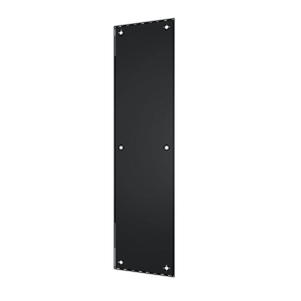 Deltana PP4016U19 Push Plate 4" X 16" S/S Black Finish.