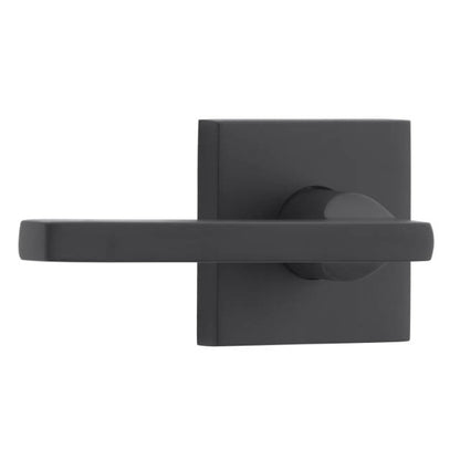 Baldwin PSSQUCSR Passage Door Lever Set with Contemporary Square Rosette.