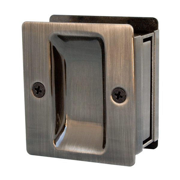 Sure-Loc DP711 Square Pocket Door Pull - Passage