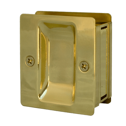 Sure-Loc DP711 Square Pocket Door Pull - Passage.