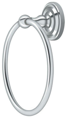 Deltana R2008-U26 Towel Ring; R-Series; Bright Chrome Finish.