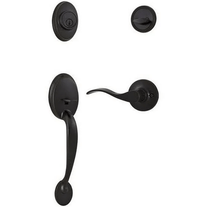 Weslock R2810-XR2D Hillcrest Single Cylinder Handleset with Right Hand New Haven Lever