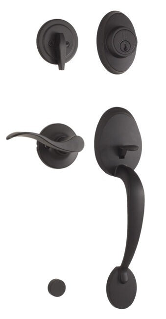 Weslock R2810-XR2D Hillcrest Single Cylinder Handleset with Right Hand New Haven Lever