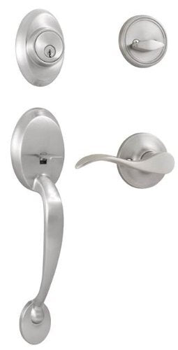 Weslock R2810-XR2D Hillcrest Single Cylinder Handleset with Right Hand New Haven Lever