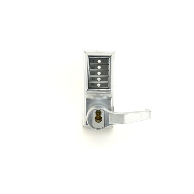 Kaba Simplex R8146S26D RH Pushbutton Lever Mortise Combination Entry Passage Lockout Key Override Schlage Prep