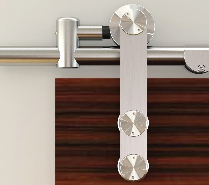 Orca Hardware RDST-SS-6 6' Round Track Kit With Standard Drop Hangers.