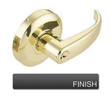 Cal-Royal RL00 Grade 2 Keyed Entry Door Lever Lockset with 2-3/4" Backset.