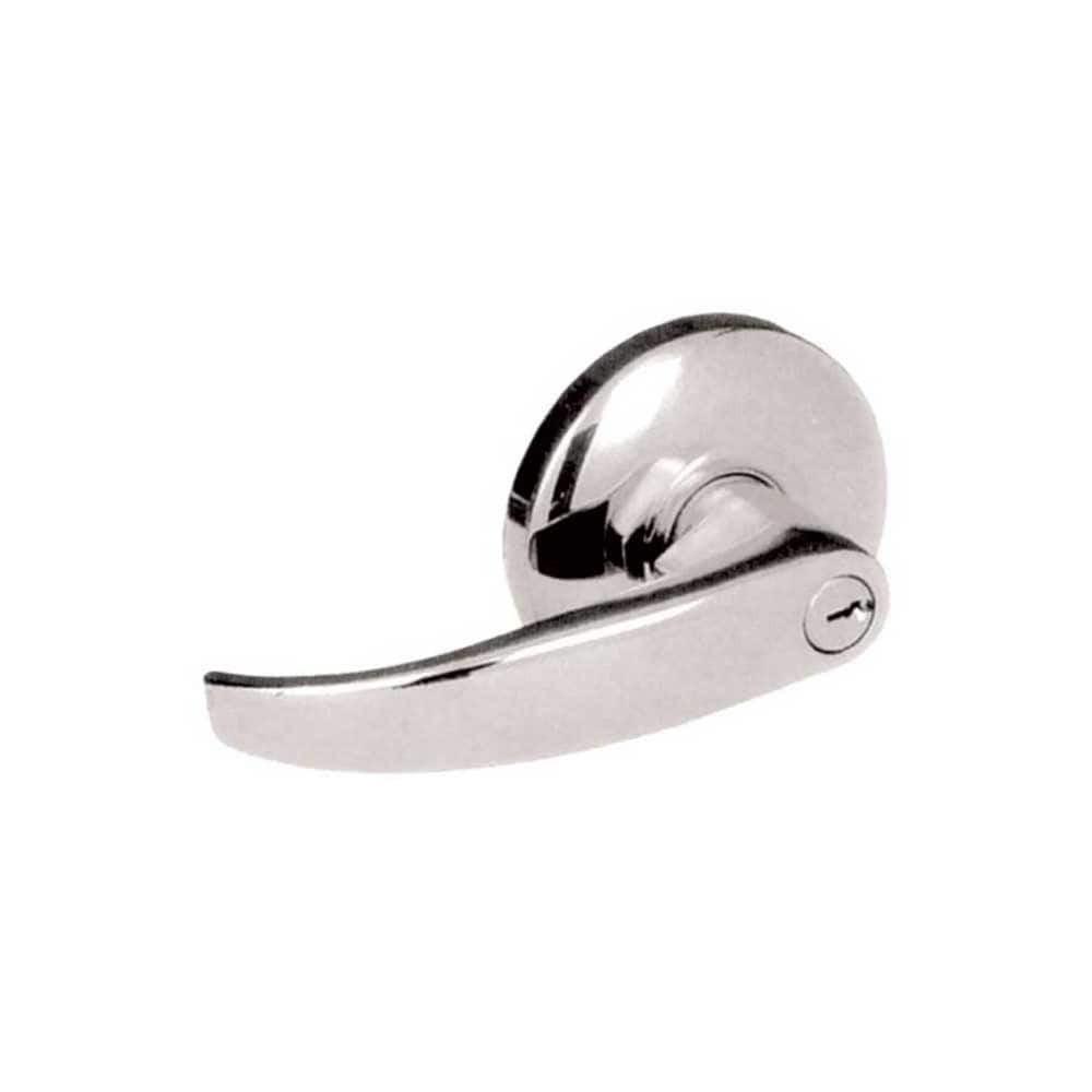 Cal-Royal RL00 Grade 2 Keyed Entry Door Lever Lockset with 2-3/4" Backset