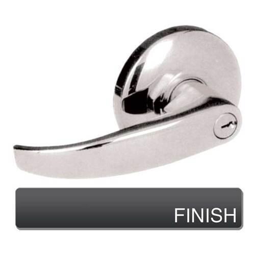 Cal-Royal RL03 Grade 2 Keyed Classroom Door Lever Lockset with 2-3/4" Backset