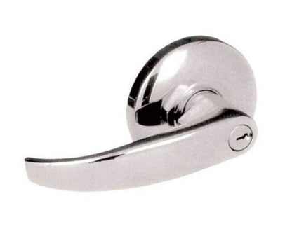 Cal-Royal RL05 Grade 2 Keyed Storeroom Door Lever Lockset with 2-3/4" Backset.