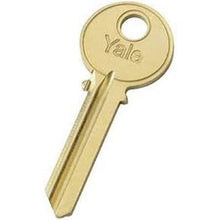 Yale RN11E1R 6 Pin Key Blank with Single Section E1R PARA Keyway.
