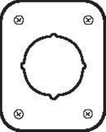Don-Jo RP135452 Remodeler Plate for Lever.