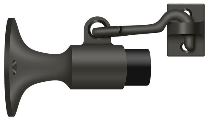 Deltana SAHW325U10B Wall Mount Bumper with Holder; Oil Rubbed Bronze Finish.