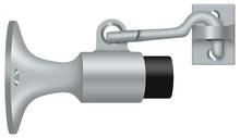 Deltana SAHW325U26D Wall Mount Bumper with Holder; Satin Chrome Finish.