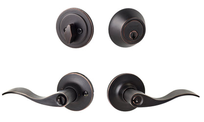 Sure-Loc SB107/DB201 Snowbird Keyed Entry Lever with and Deadbolt