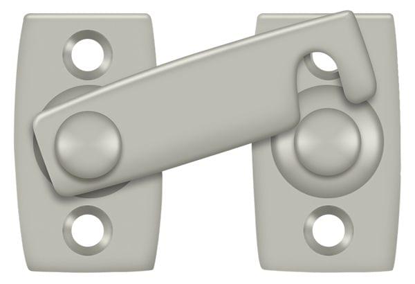 Deltana SB3178U15 Shutter Bar/Door Latch 7/8"; Satin Nickel Finish.