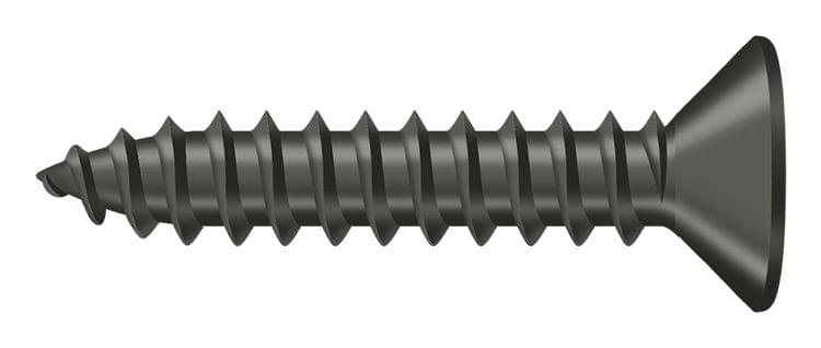 Deltana SCWB1010U10B Wood Screw; SB; #10 x 1"; Oil Rubbed Bronze Finish.