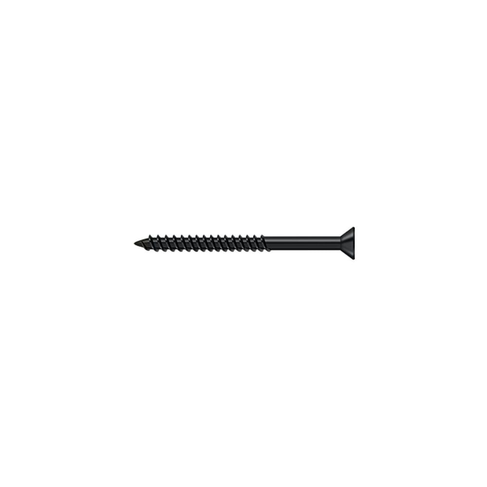 Deltana SCWS1025U1B Wood Screw; ST; #10 x 2-1/2"; Paint Black Finish.
