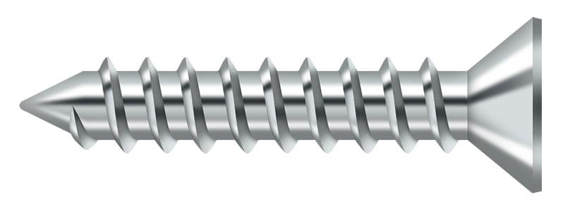 Deltana SCWS12125U26 Wood Screw; ST; #12 x 1-1/4"; Bright Chrome Finish.